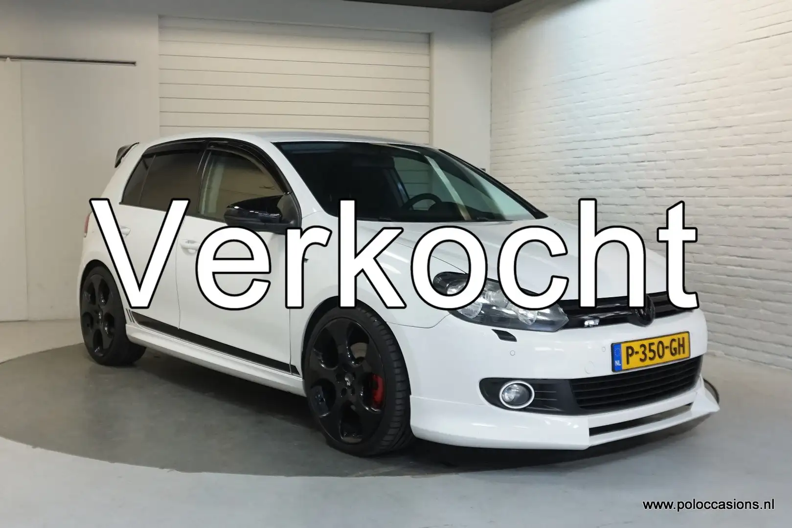 Volkswagen Golf 1.4 TSI Highline MK6 | R-Line | Alcantara | 6-bak Wit - 1