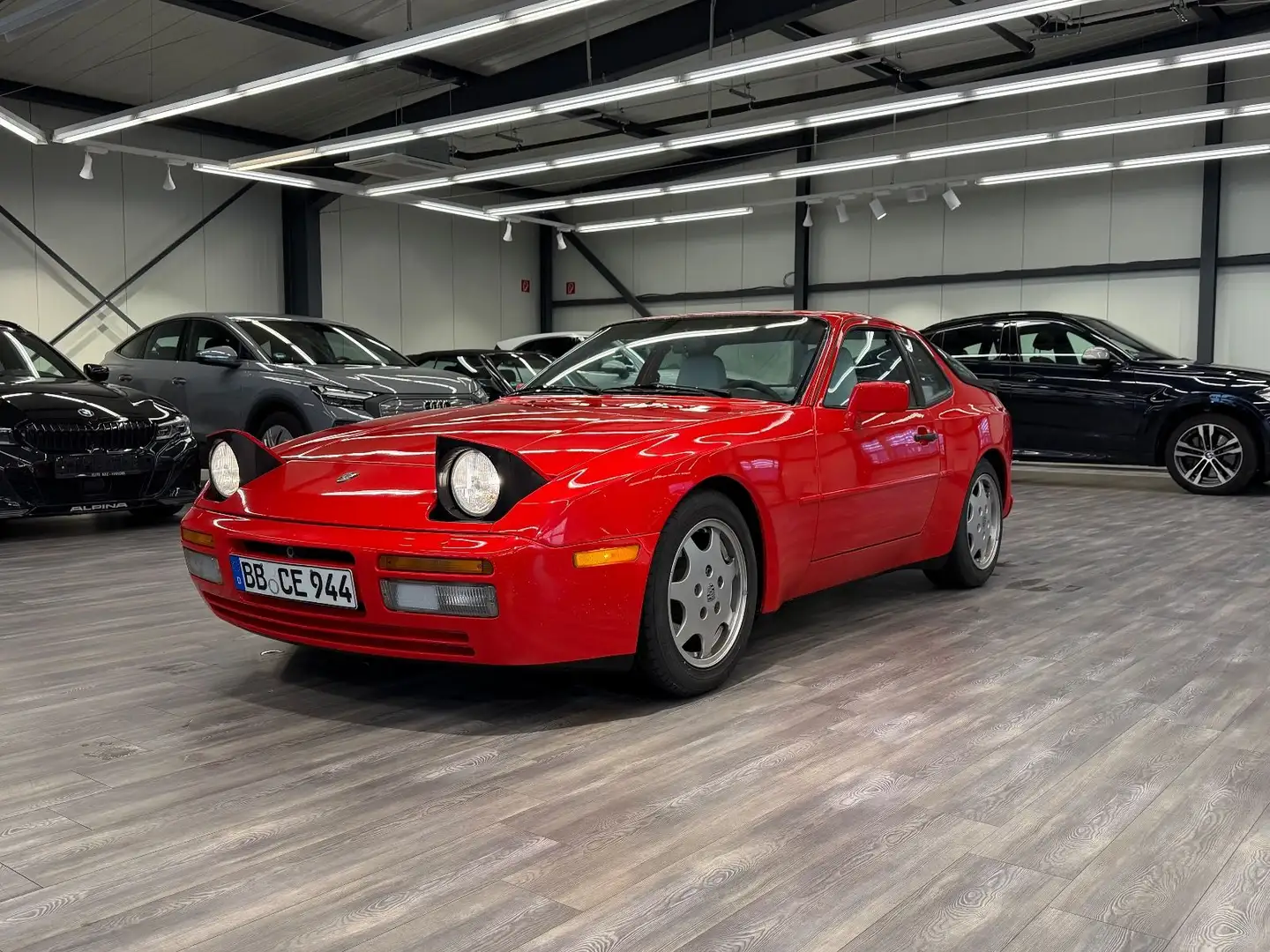 Porsche 944 Turbo Schiebedach Leder Rot - 1