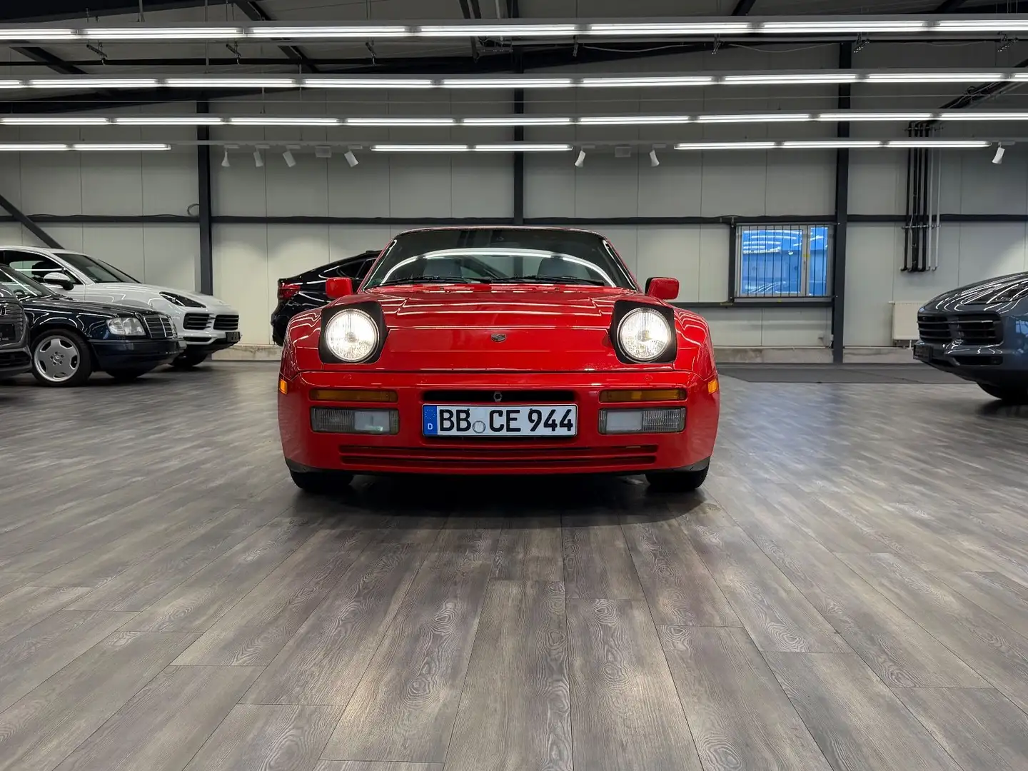 Porsche 944 Turbo Schiebedach Leder Rot - 2