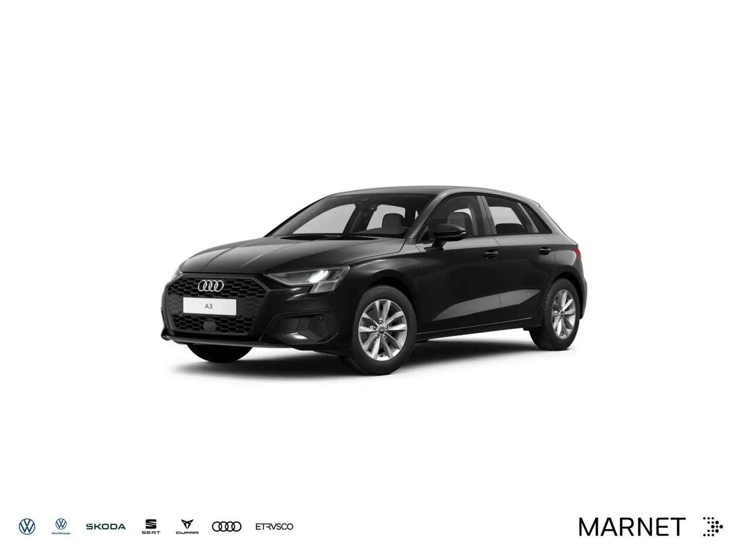Audi A3 30 TFSI*Navi*Alu*PDC*Virtual Cockpi Schwarz - 1