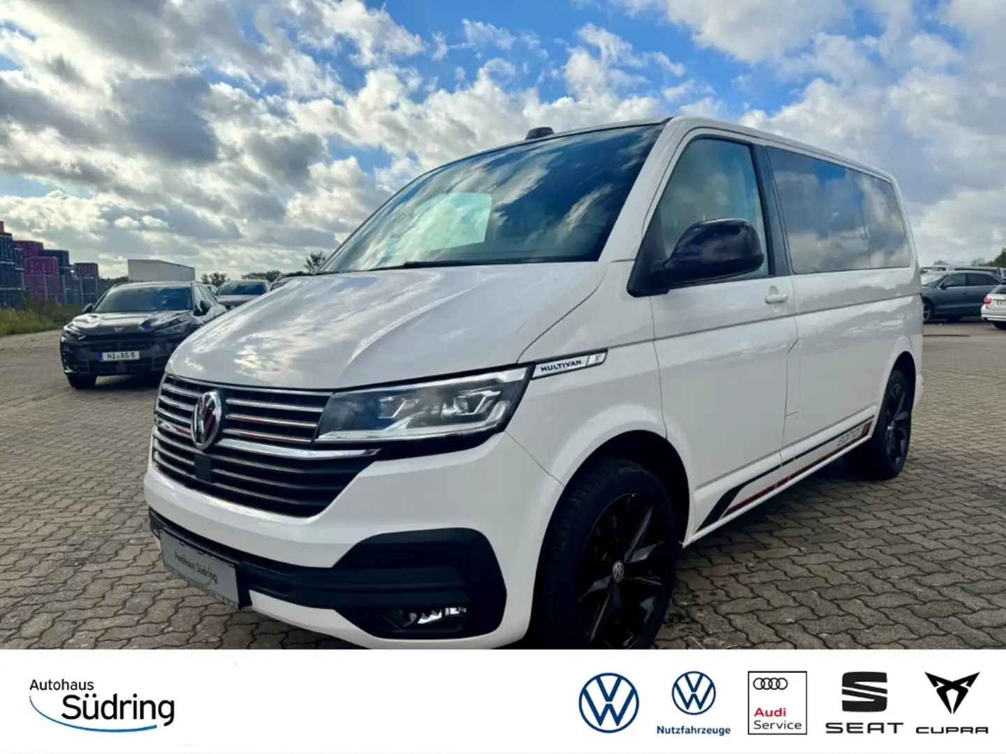 Volkswagen T6.1 Multivan Edition 2,0TDI DSG AHK Navi LED ACC Weiß - 1