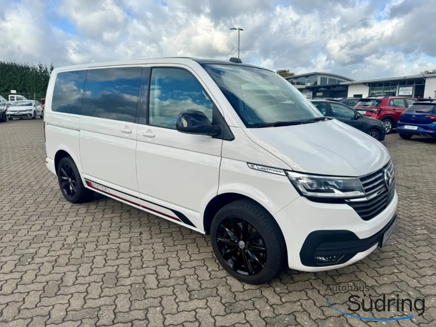 Volkswagen T6.1 Multivan Edition 2,0TDI DSG AHK Navi LED ACC Weiß - 2