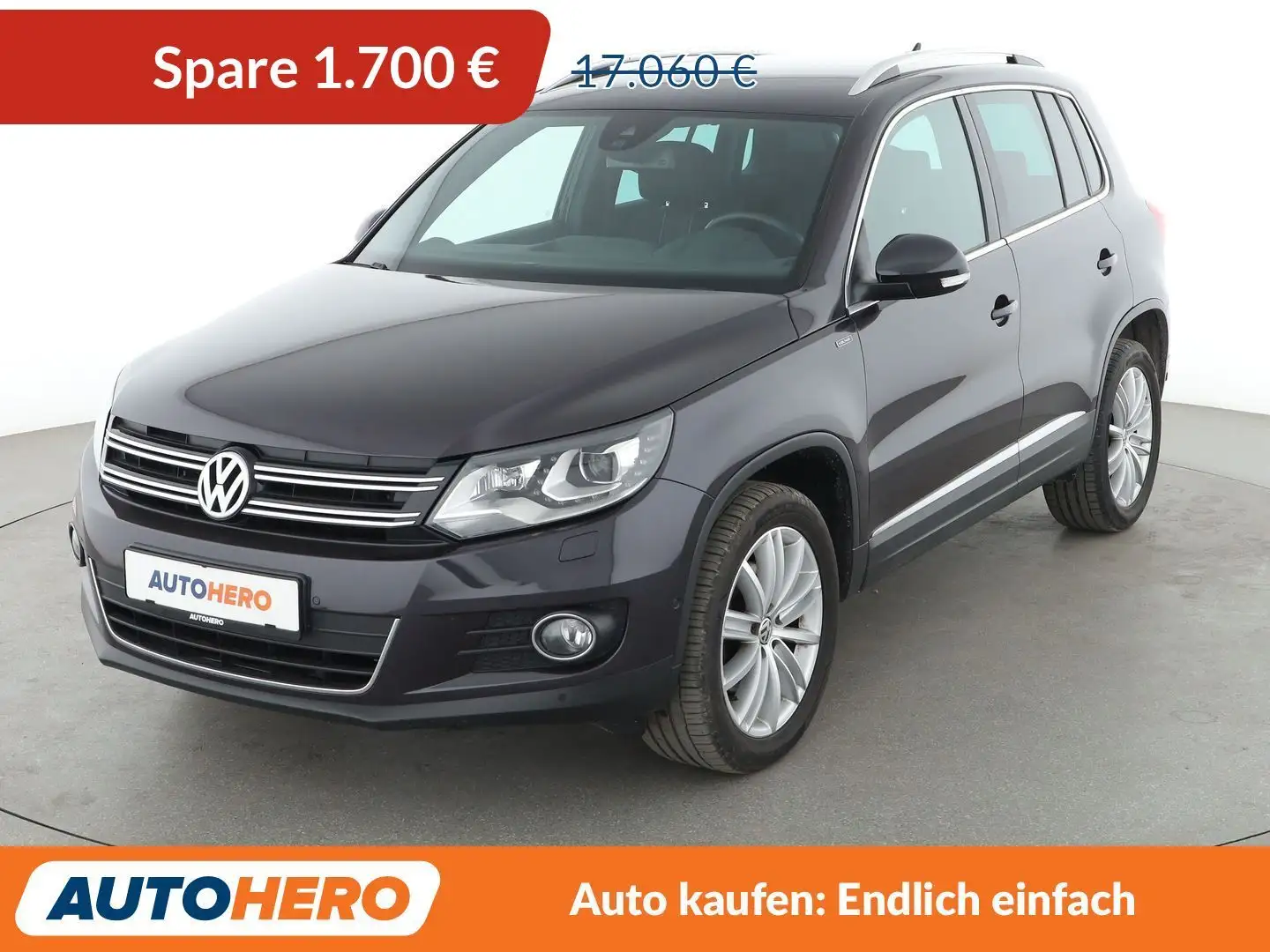 Volkswagen Tiguan 2.0 TDI Lounge Sport & Style 4Motion BM *NAVI*LED* Grau - 1
