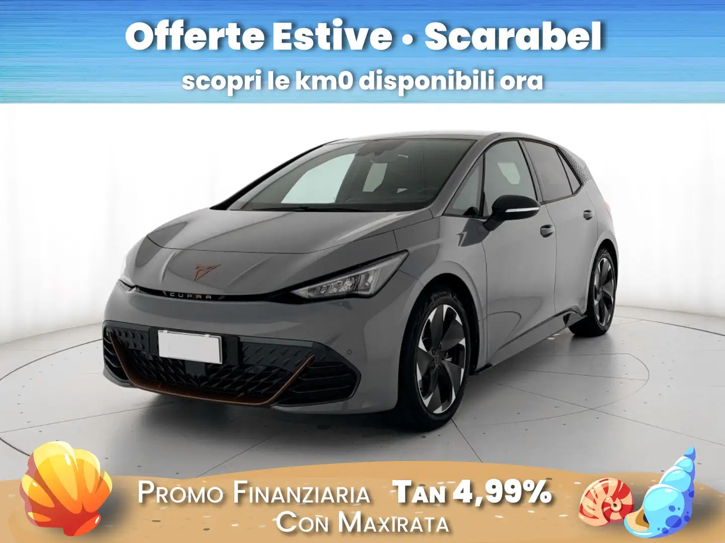 CUPRA Born e-boost 58kwh Gri - 1