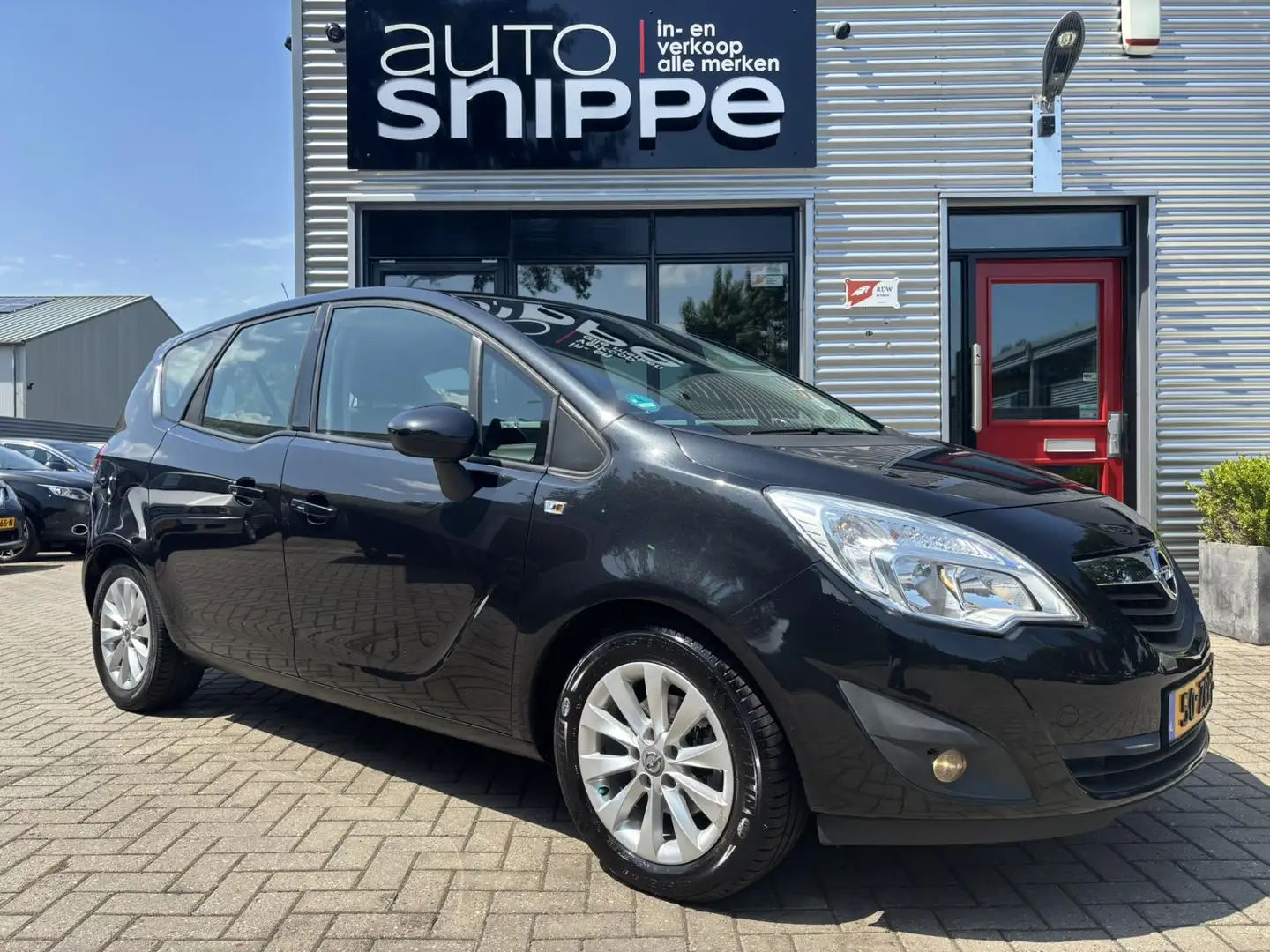 Opel Meriva 1.4 Turbo Color Edition -AIRCO-CRUISECONTROL-TREKH Schwarz - 2