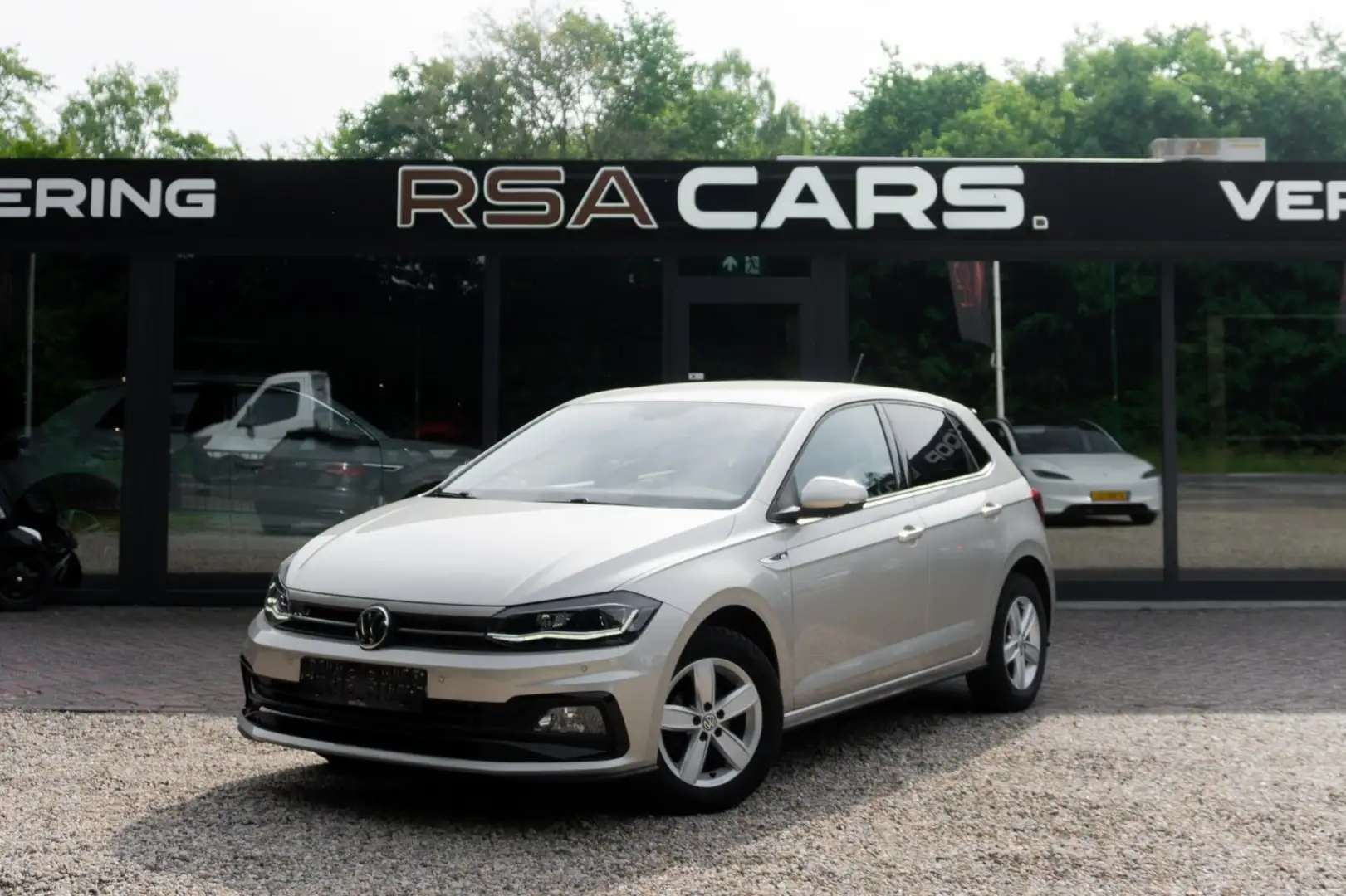 Volkswagen Polo 1.0 TSI R-Line / Car play / Keyless / Garantie / Beige - 2