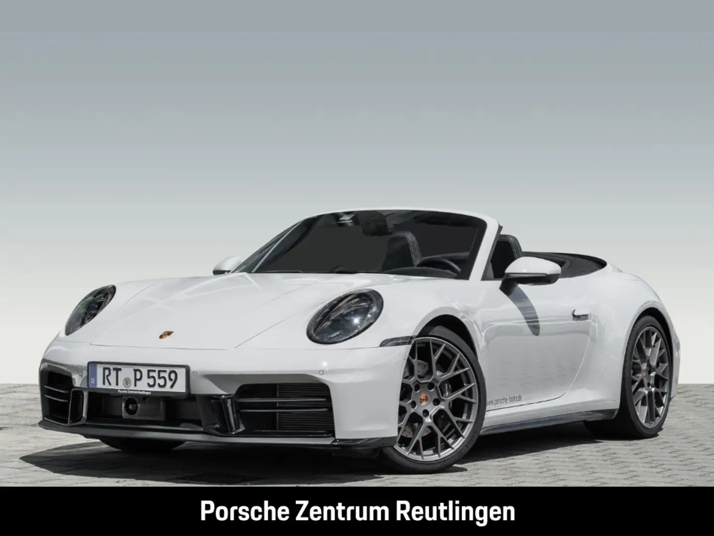 Porsche 992 911 Carrera Cabriolet LED-Matrix Sportabgas Blanc - 1