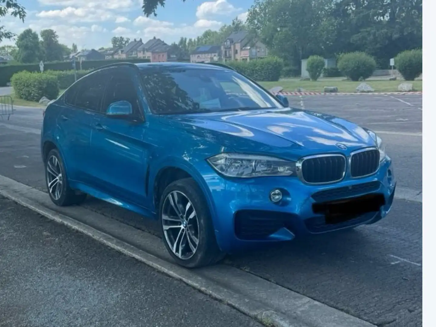 BMW X6 X6 3.0 dAS xDrive30 AdBlue (EU6c) Bleu - 1
