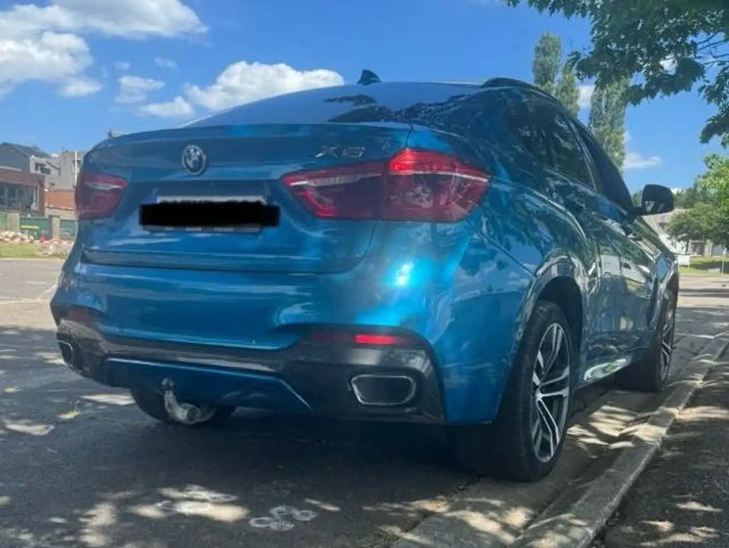 BMW X6 X6 3.0 dAS xDrive30 AdBlue (EU6c) Bleu - 2