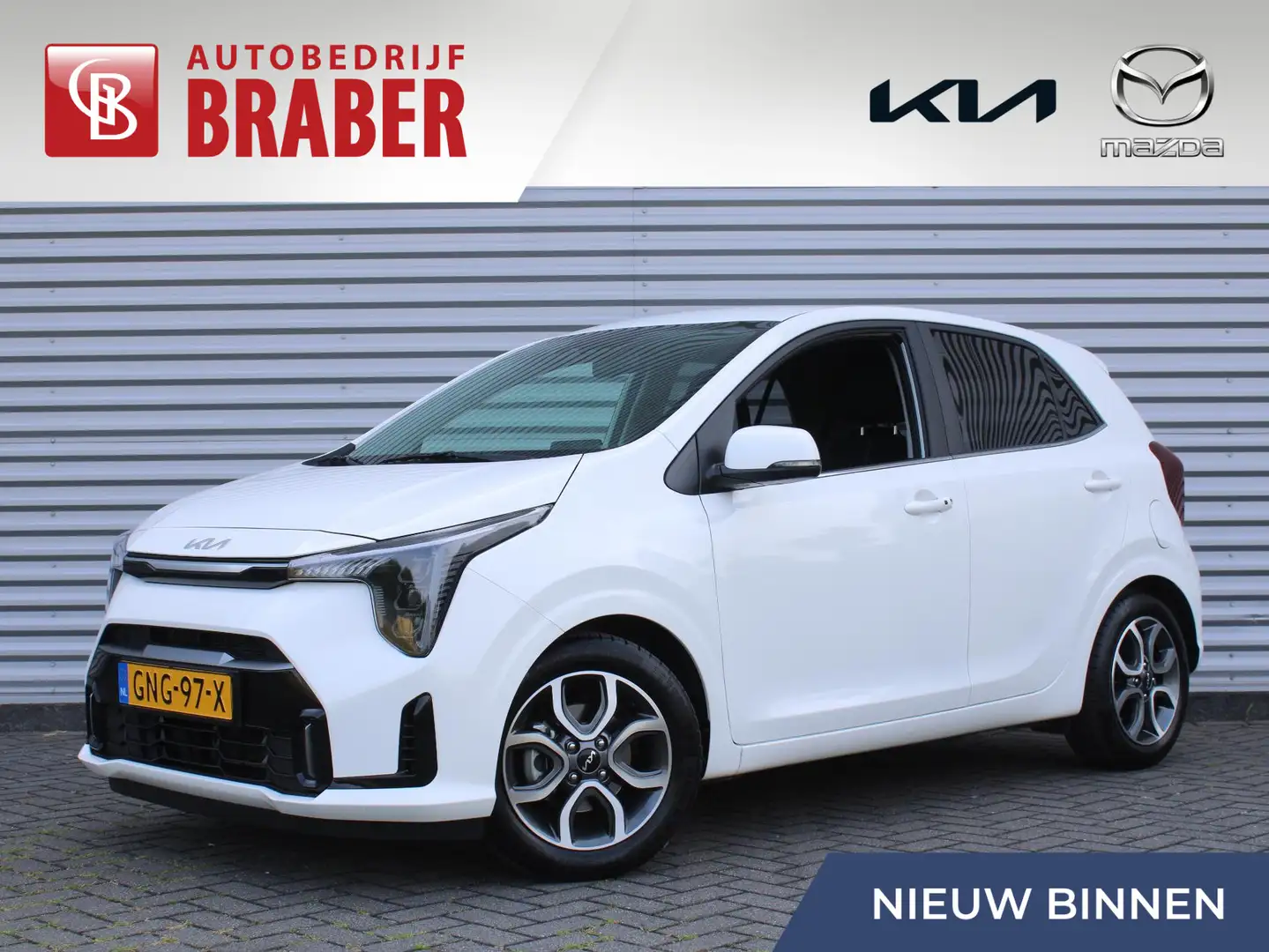 Kia Picanto 1.0 DPI ExecutiveLine | Stuur-/stoelverwarming | C Wit - 1