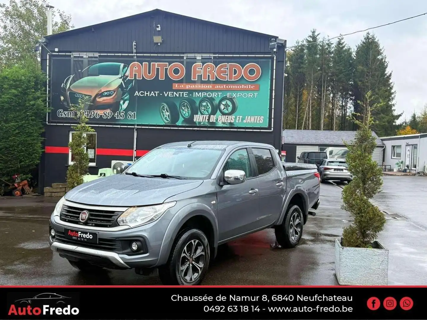 Fiat Fullback 4WD * Garantie 1 an * 2 cles * carnet */* CT OK Grau - 1