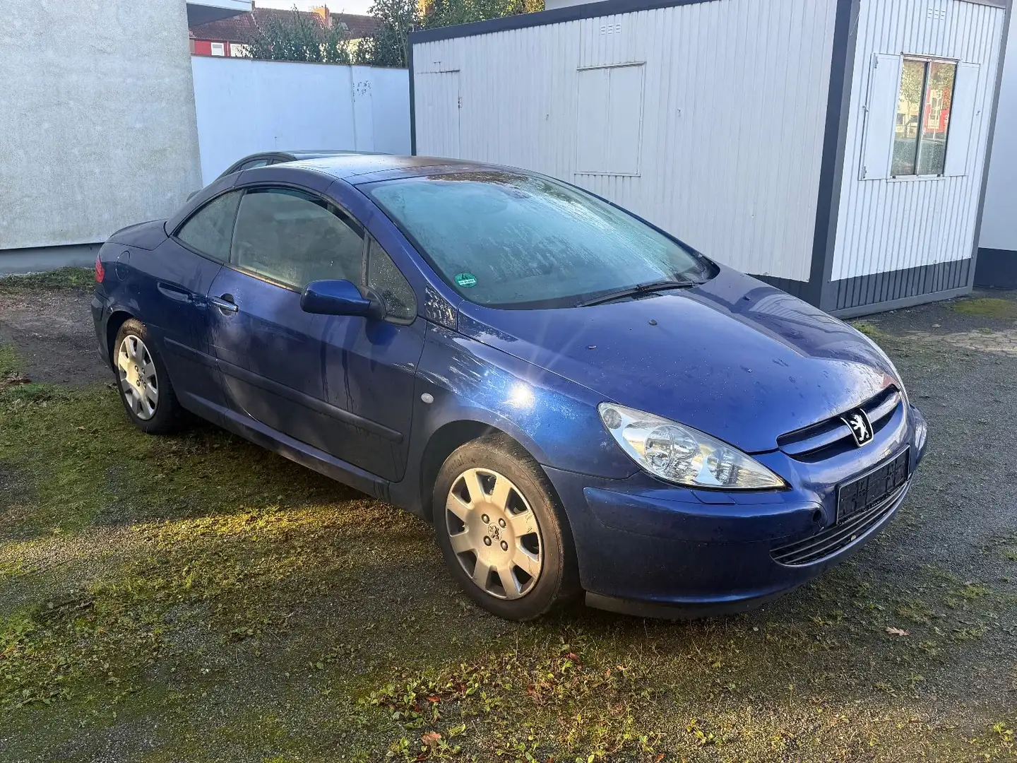 Peugeot 307 CC Cabrio Leder Sitzheizung Blau - 1