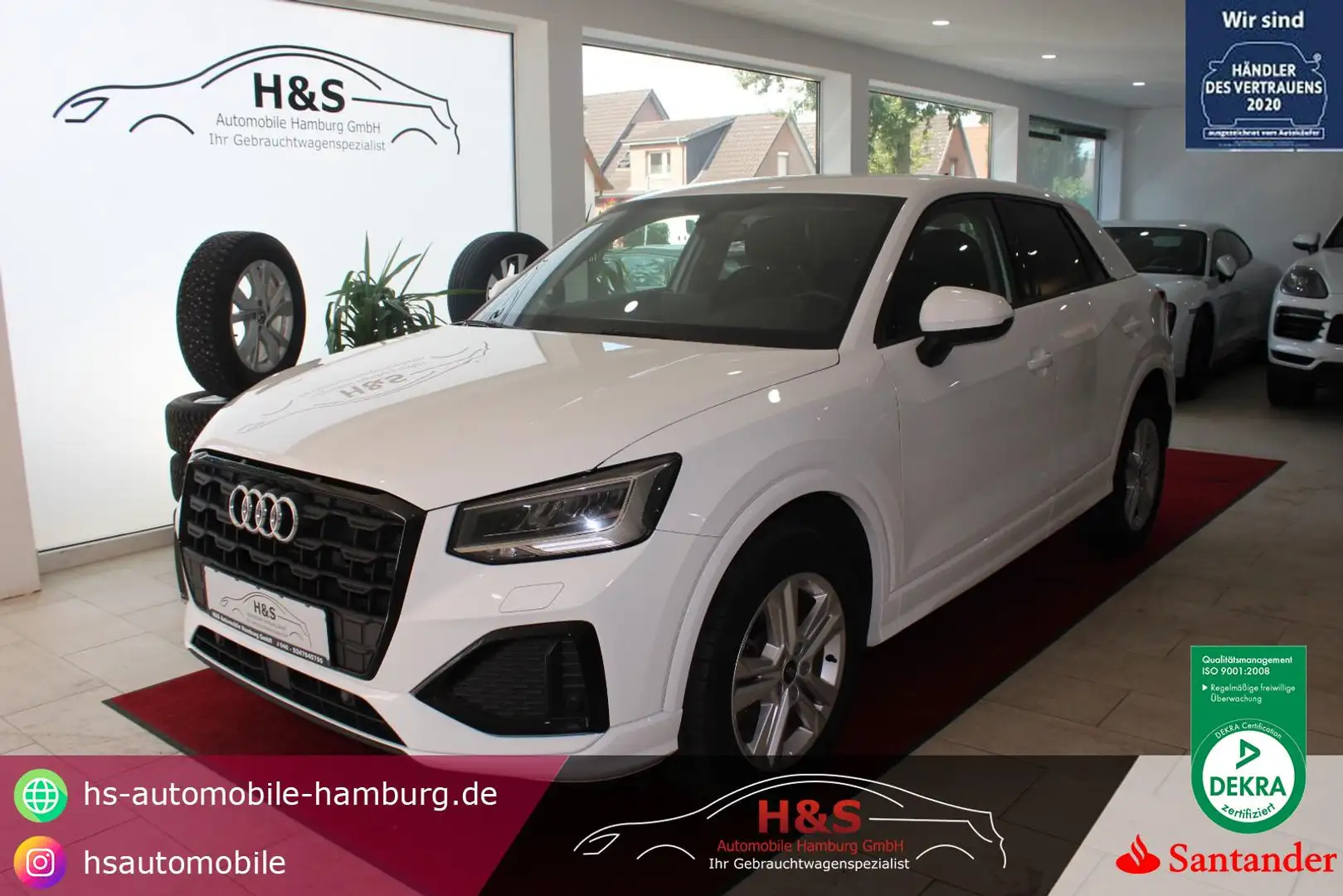 Audi Q2 35 TFSI advanced Carplay-Navi*Sitzheizung Weiß - 1