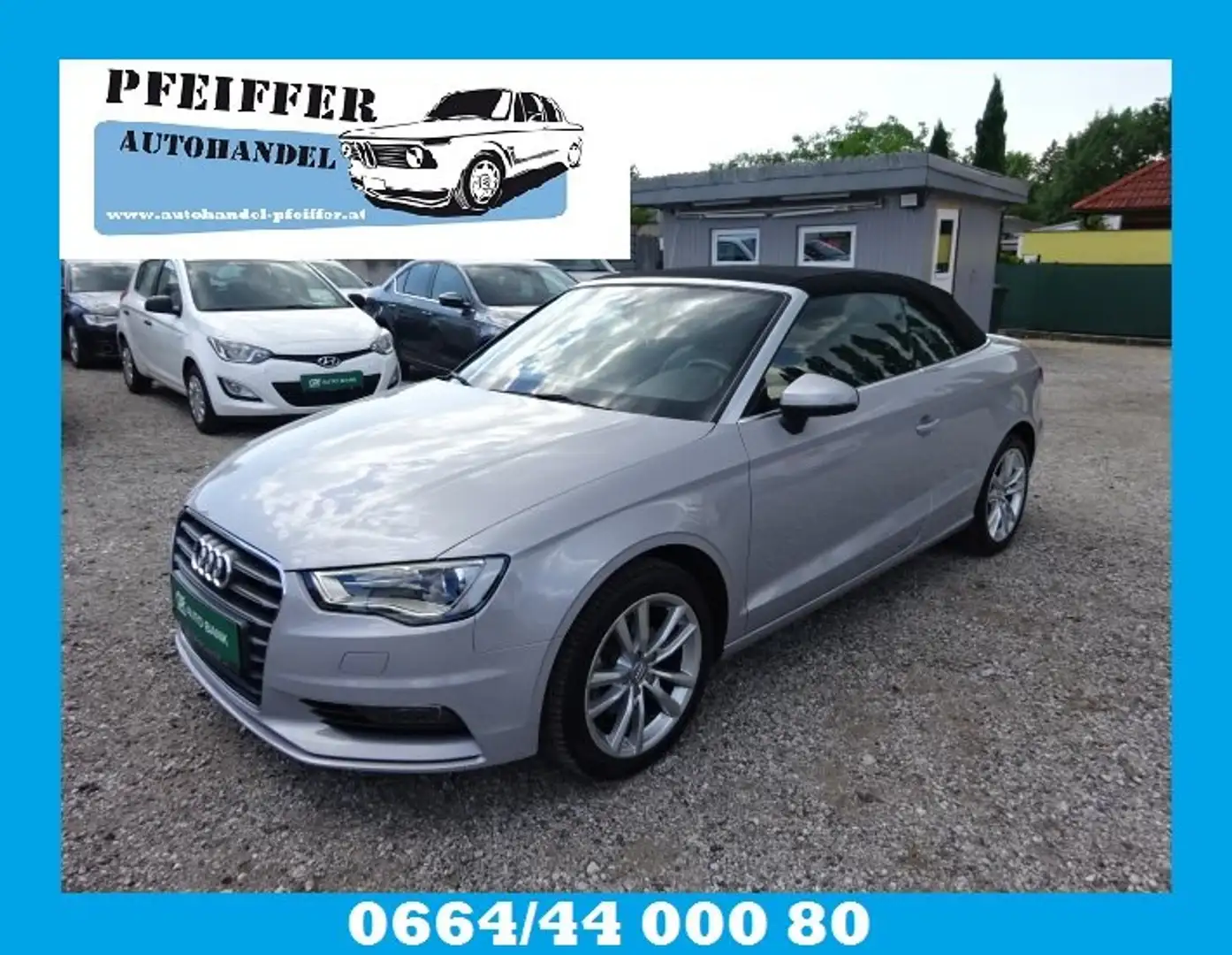 Audi A3 Ambiente 2.0 TDI im Traumzustand Pickerl neu Top Grau - 2