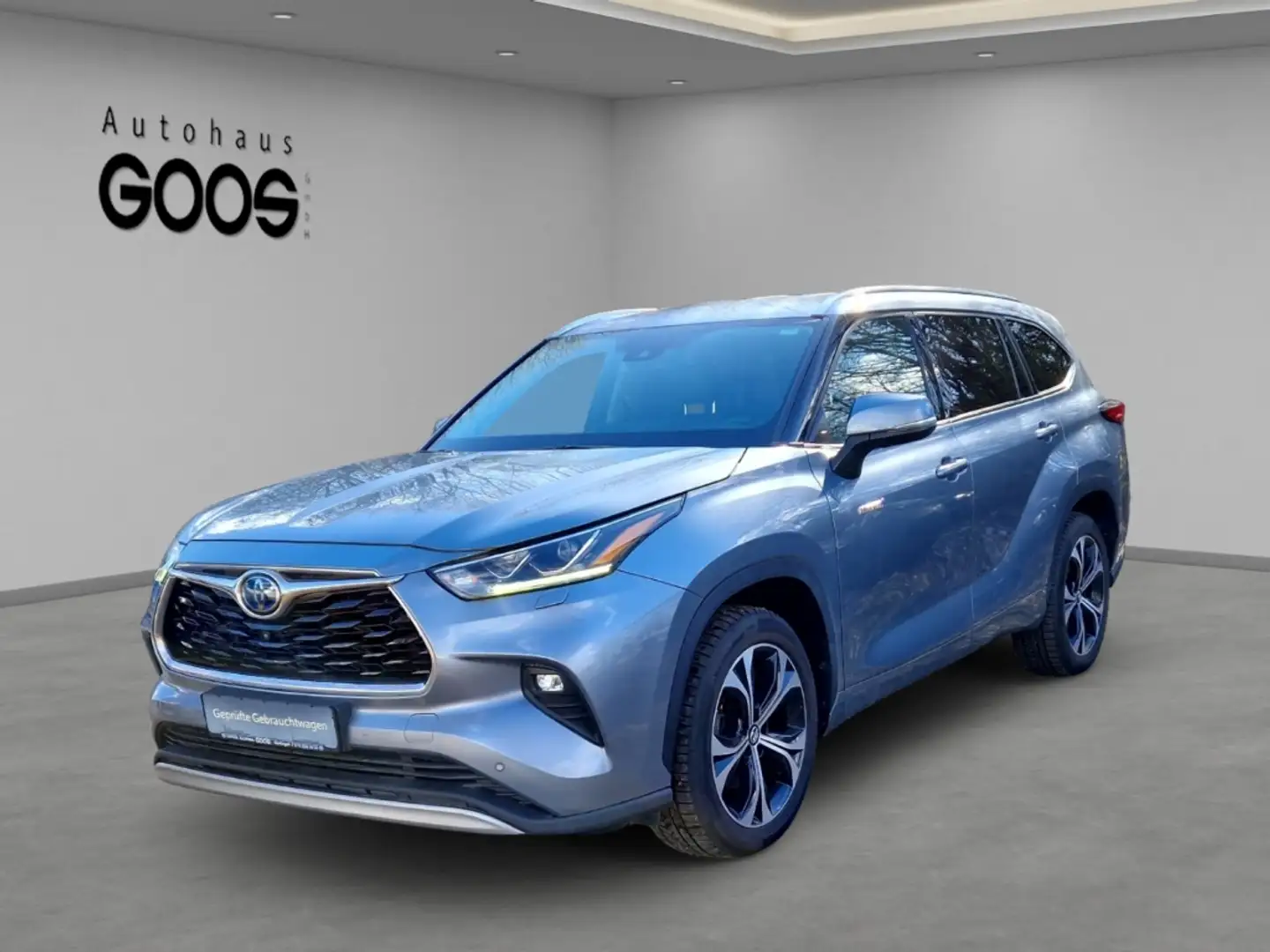 Toyota Highlander 2.5 Hybrid Luxury 7-Sitzer HUD Navi Memory Sitze S Azul - 1