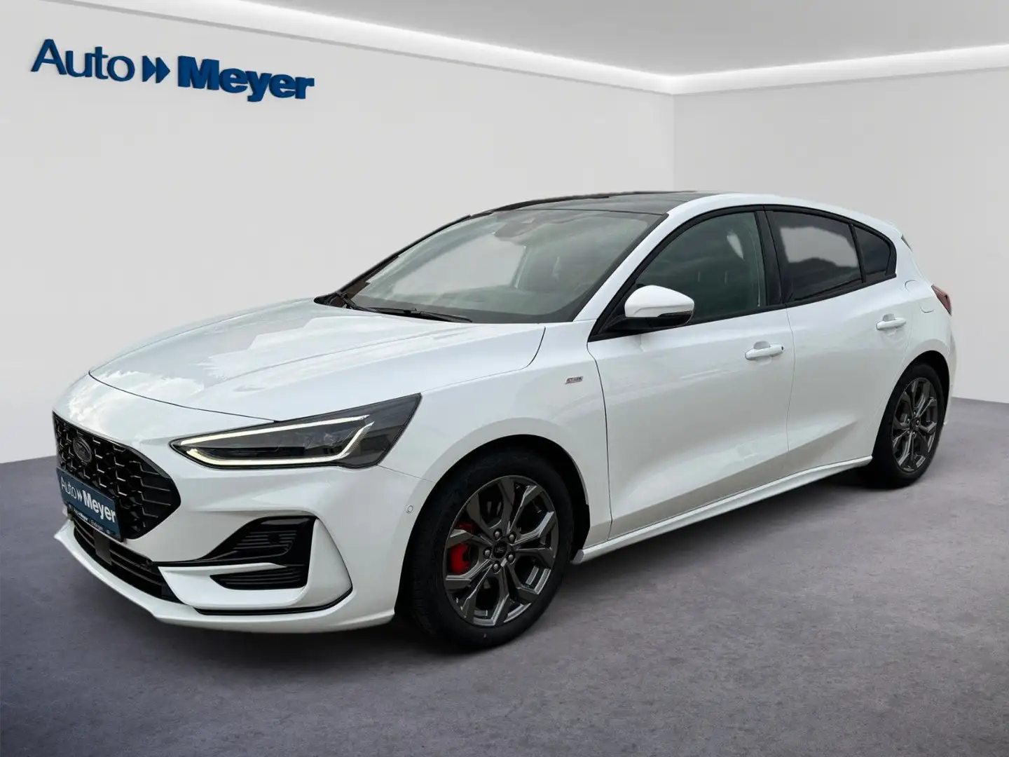 Ford Focus 1.0 HYBRID AUT. ST-Line X |MatrixLED|PD| Weiß - 1