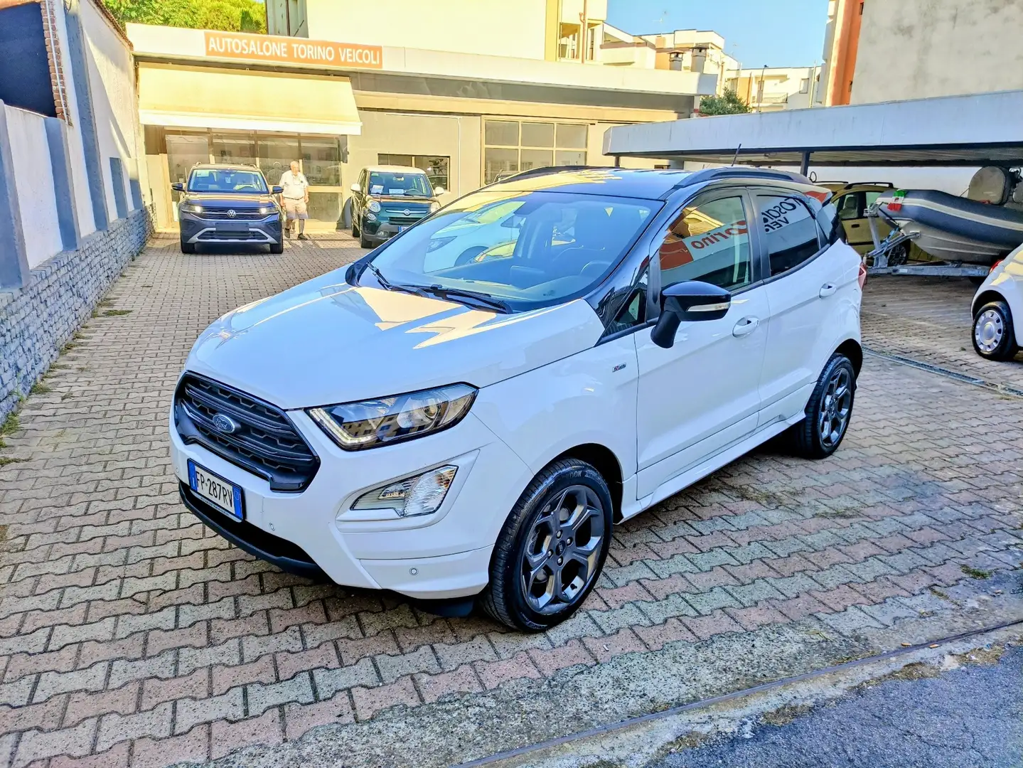 Ford EcoSport 1.5 tdci ST Line Plus 100cv Bianco - 2