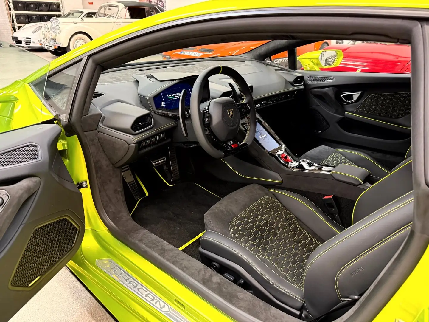 Lamborghini Huracán Tecnica*Verde Citrea*Lift*Sensonum Zöld - 2
