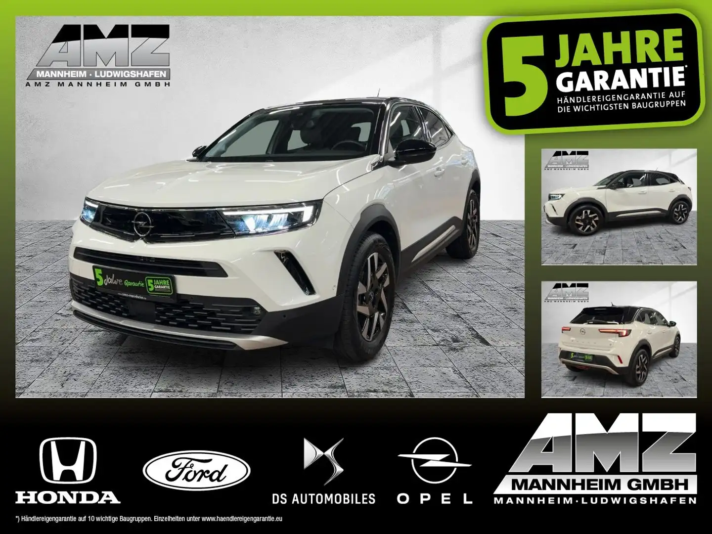 Opel Mokka-E Elegance LED+Sitzheizung+Lenkradheizung Blanc - 1
