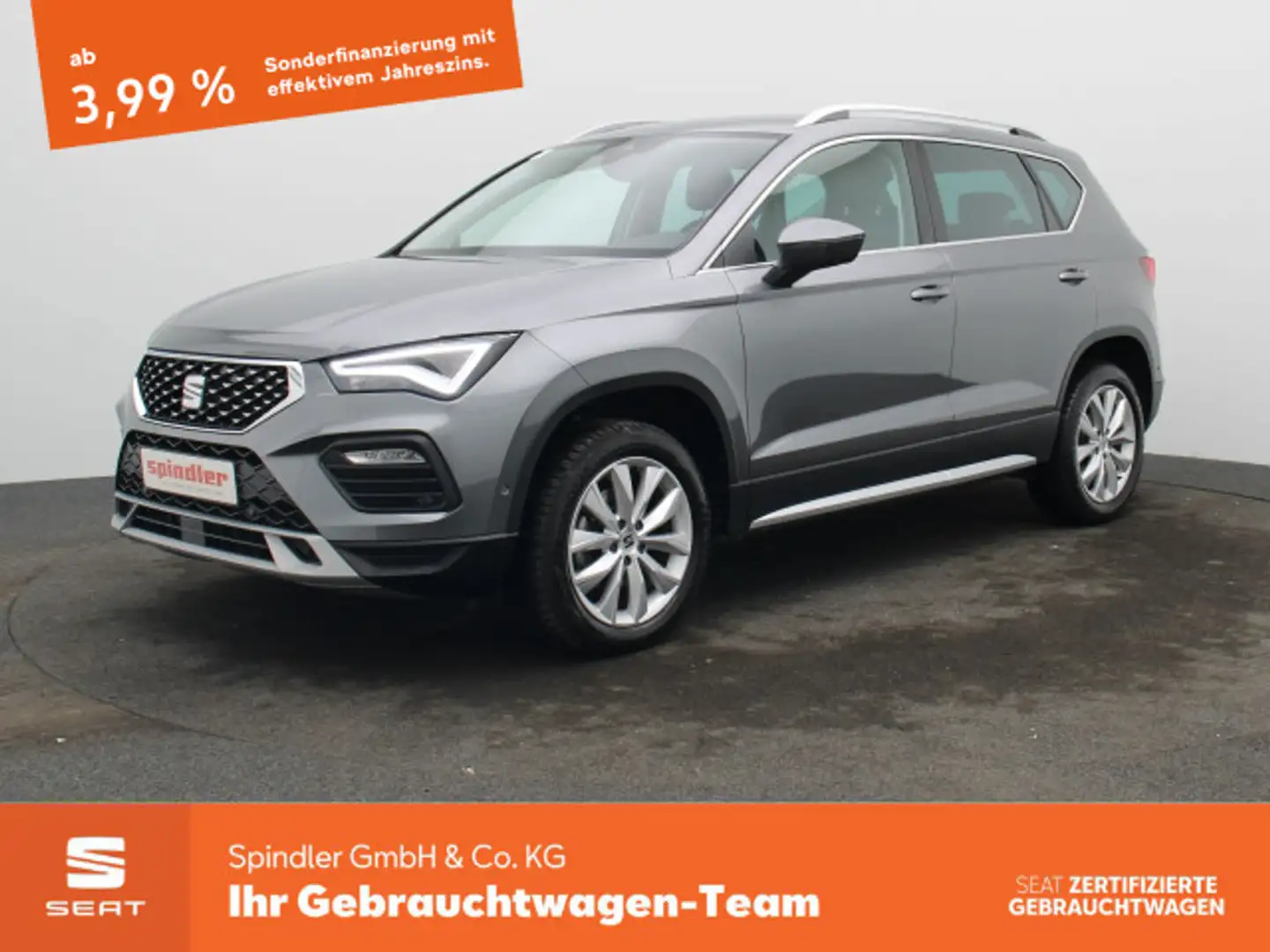 SEAT Ateca Xperience 1.5TSI DSG / Navi, AHK, LED, RFK Gris - 1