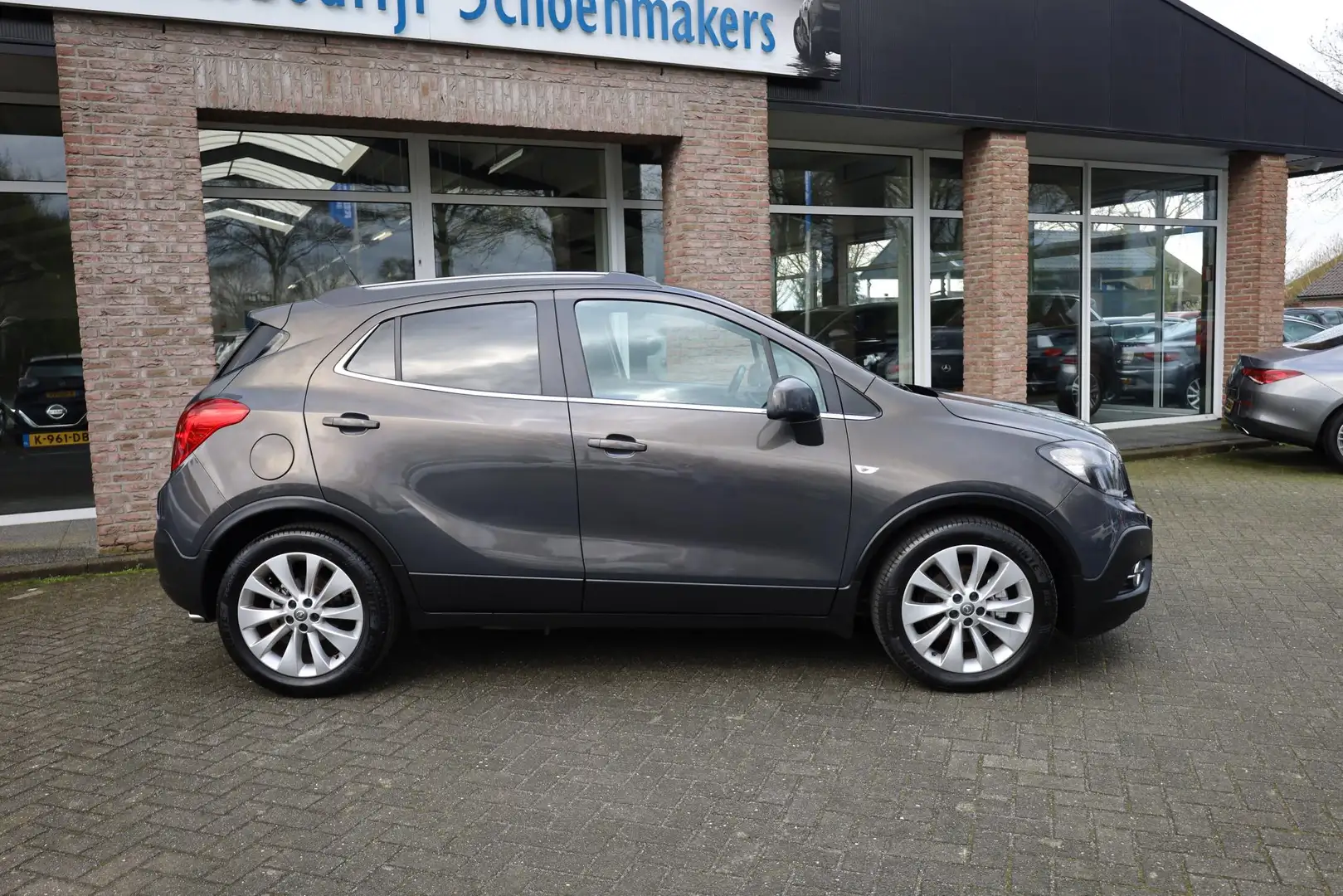 Opel Mokka 1.4 T Cosmo CAMERA TREKHAAK NAVI 2xPDC HALFLEER 18 Gris - 2