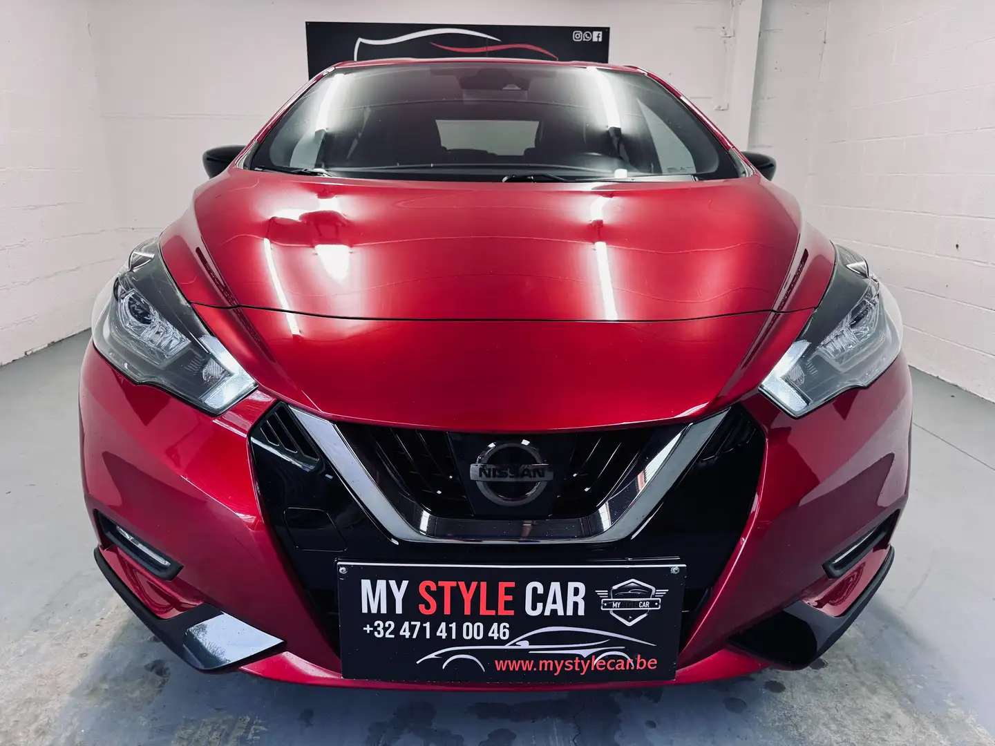 Nissan Micra Micra 1.0 IG-T N-Sport, Full Options, Garantie 1an Rouge - 2