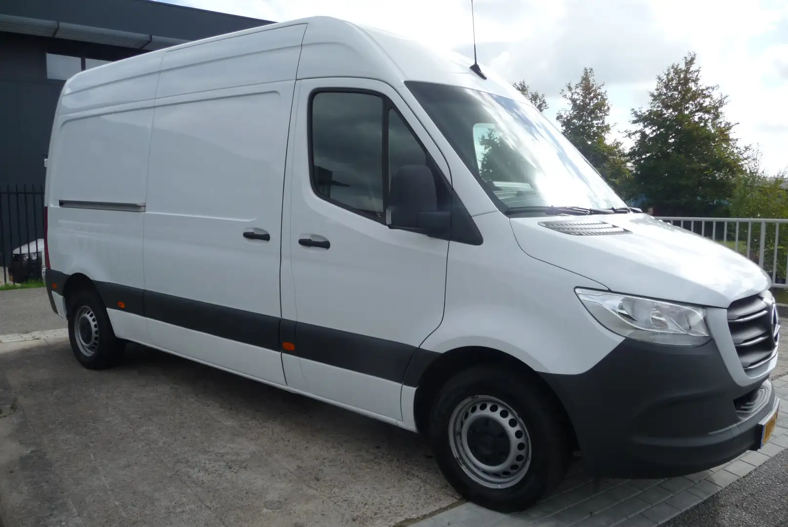 Mercedes-Benz Sprinter 215 1.9 CDI L2H2 FWD Aut trekaak, camera, Wit - 2