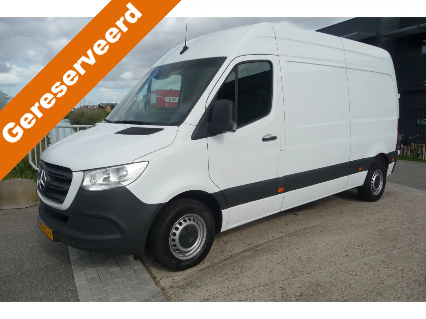 Mercedes-Benz Sprinter 215 1.9 CDI L2H2 FWD Aut trekaak, camera, Wit - 1