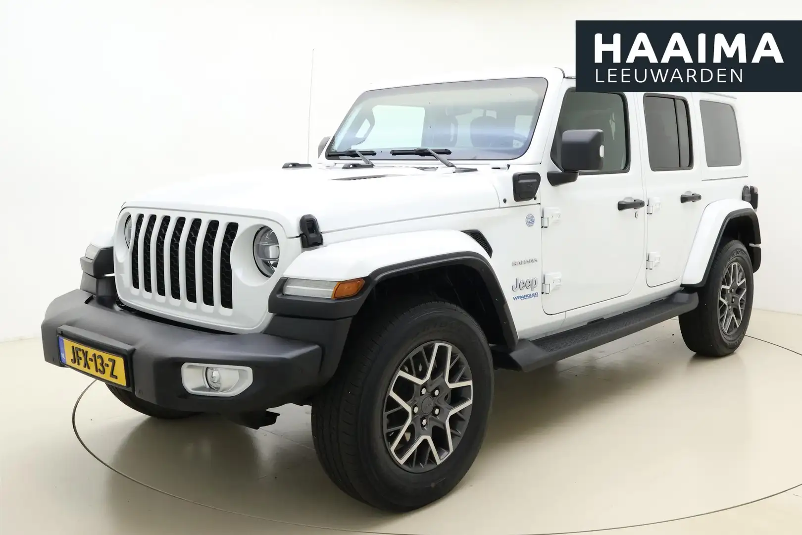 Jeep Wrangler Unlimited 4xe 380 Sahara Automaat| Hybrid | Uitnee Blanc - 1