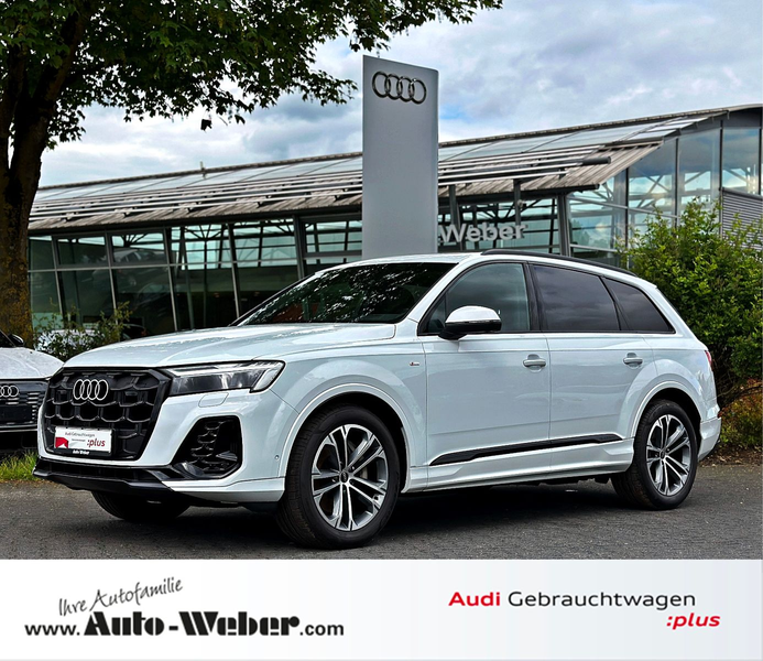 Audi Q7 55TFSI qu S LINE BLACK HUD PANO AHK 7-SITZER