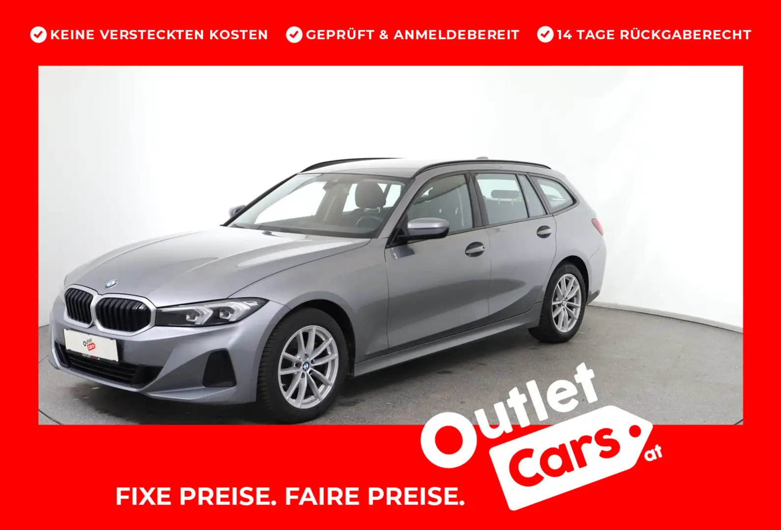 BMW 316 BMW 316d 48 V Touring Aut. Szary - 1