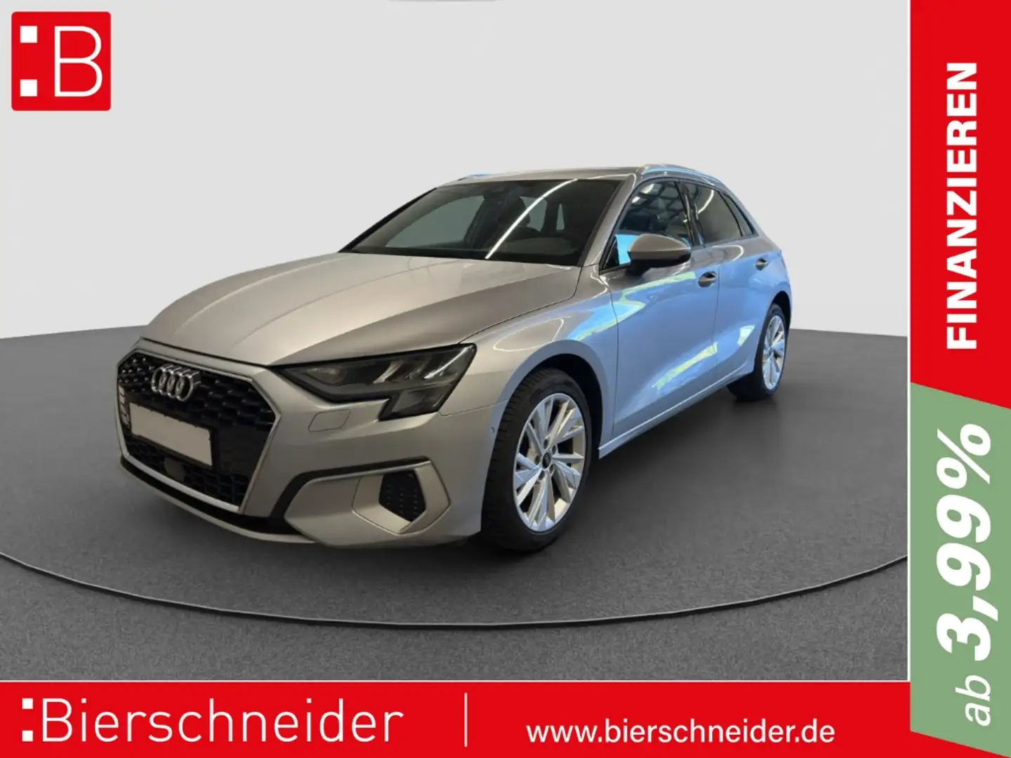 Audi A3 Sportback 35 TDI S tronic advanced REAR VIEW NAVI Silber - 1