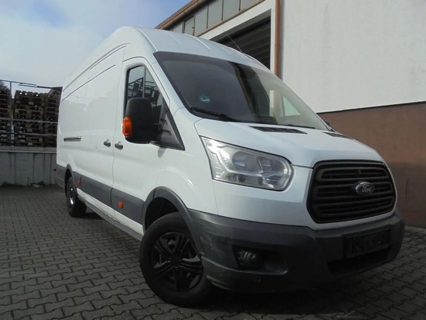 Ford Transit Kasten350 L4 TÜV 04/27;114kW!!HOCH-LANG!! Weiß - 2