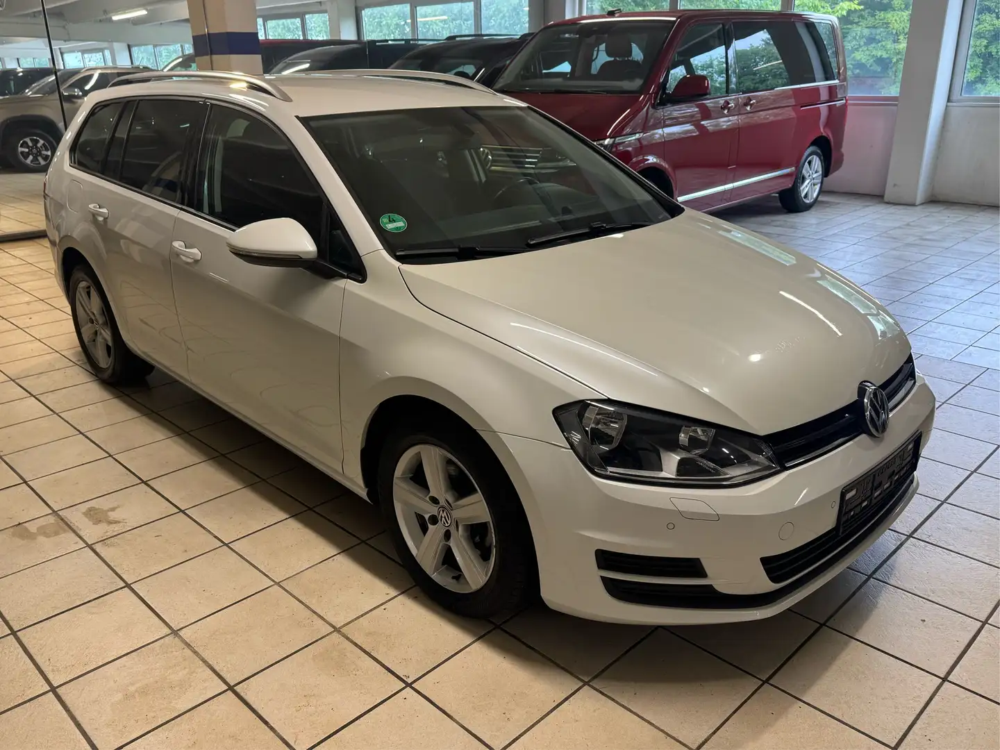Volkswagen Golf Variant 1.6 Comfortline BlueTDI Navi, AHK; Klimaautomatik Alb - 1