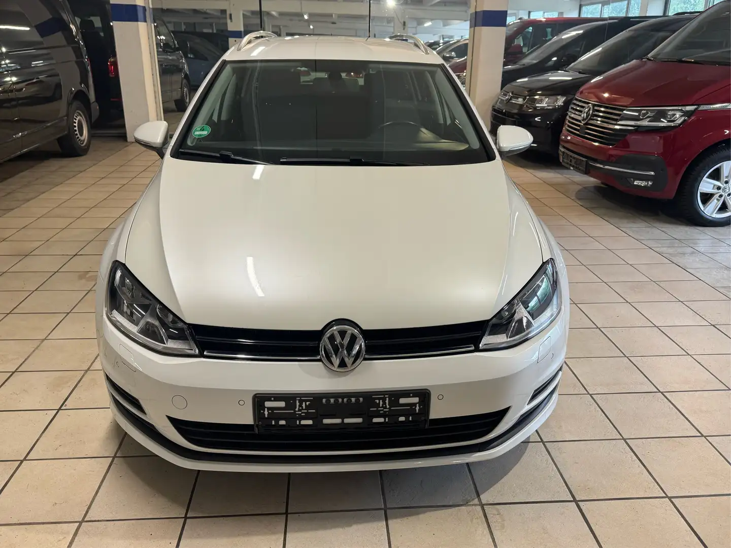 Volkswagen Golf Variant 1.6 Comfortline BlueTDI Navi, AHK; Klimaautomatik Alb - 2