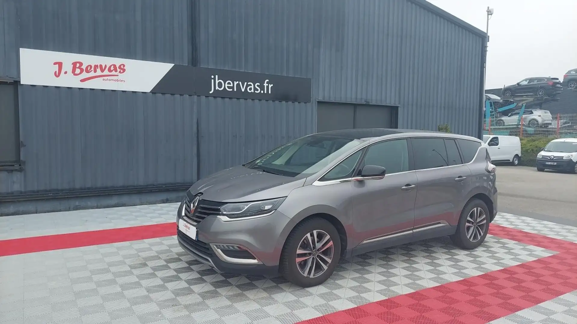 Renault Espace V dCi 160 Energy Twin Turbo Zen EDC Gris - 1