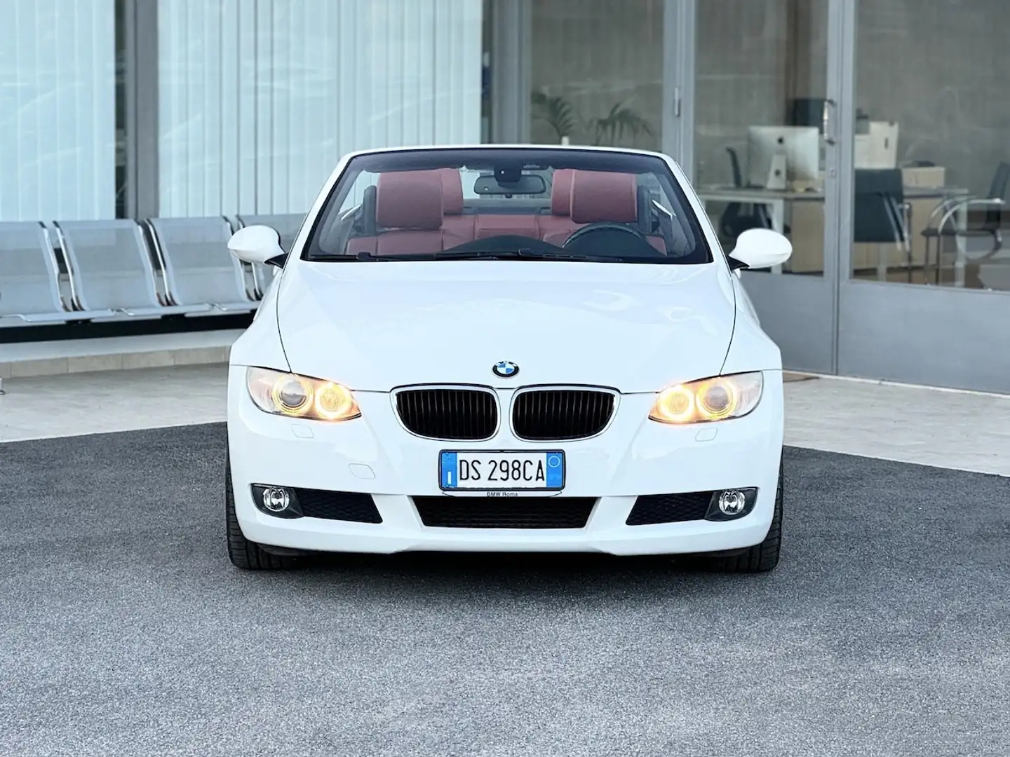BMW 320 2.0 Diesel 177CV Cabrio Autom. - 2008 Blanc - 2