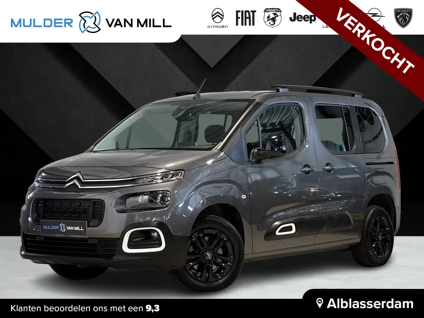 Citroen Berlingo MPV Multispace Feel Pack 1.2 Turbo 130pk EAT8 | CA Grau - 1