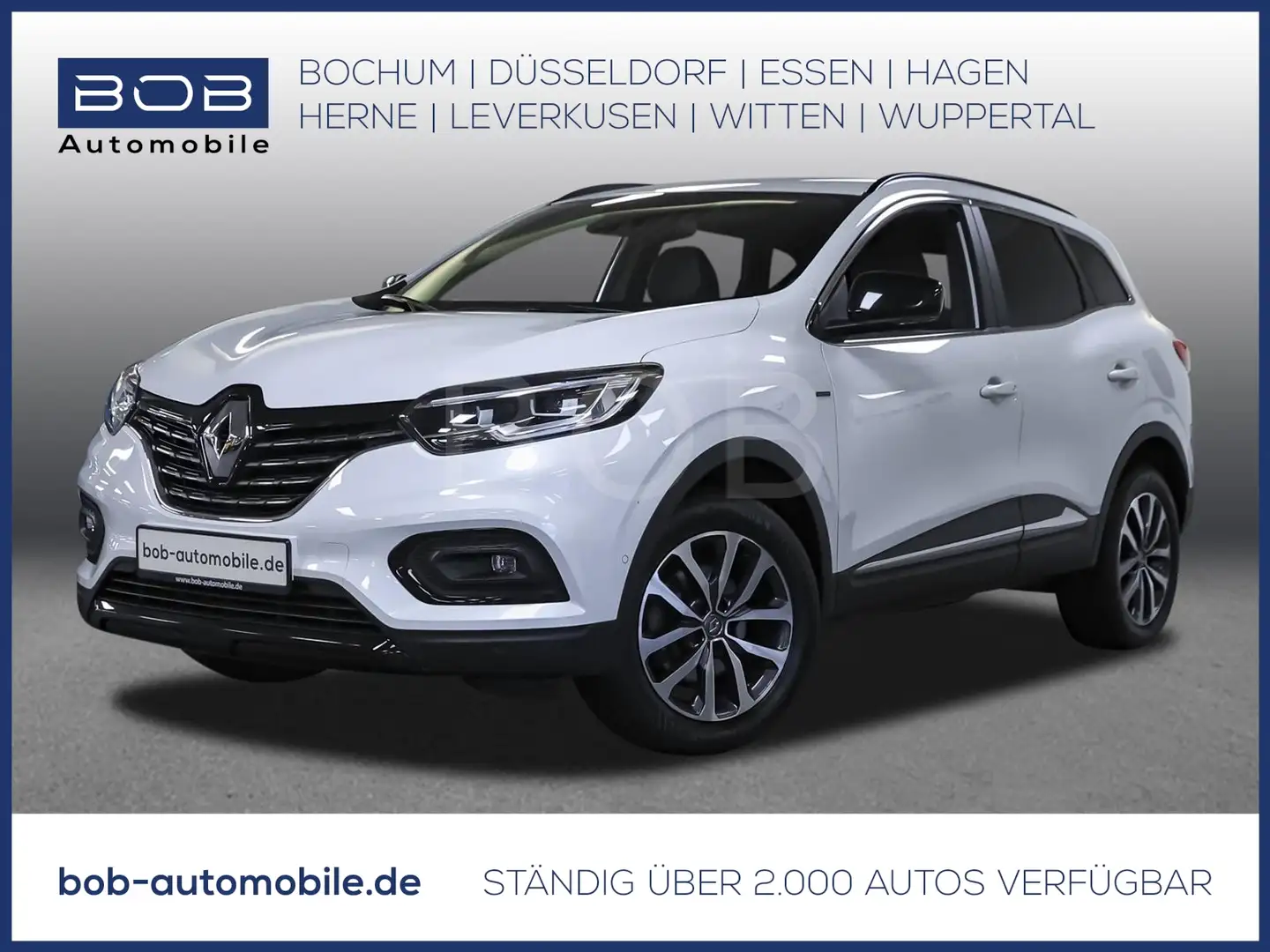 Renault Kadjar 1.3 TCe 140 EDC Black Edition NAVI SHZ LM Weiß - 1