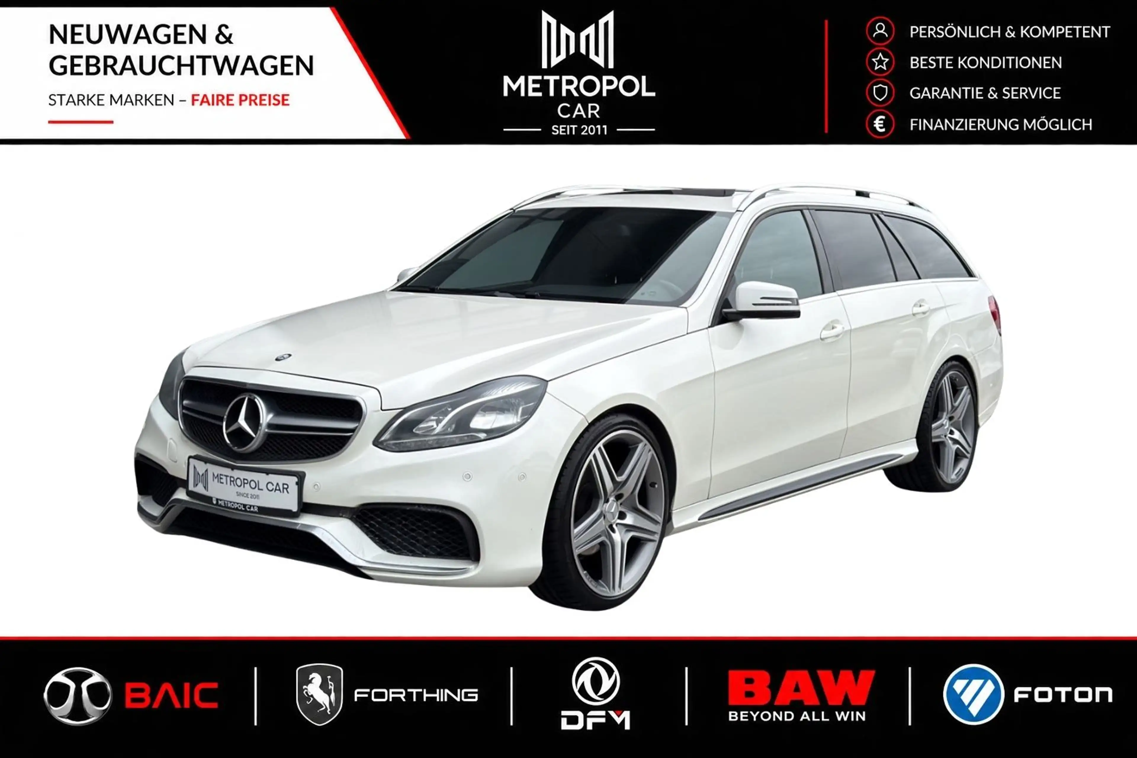 Mercedes-Benz E 350 T-Modell V6 LED/NAV/SHZ/TEM/LMF+TÜV 11.26