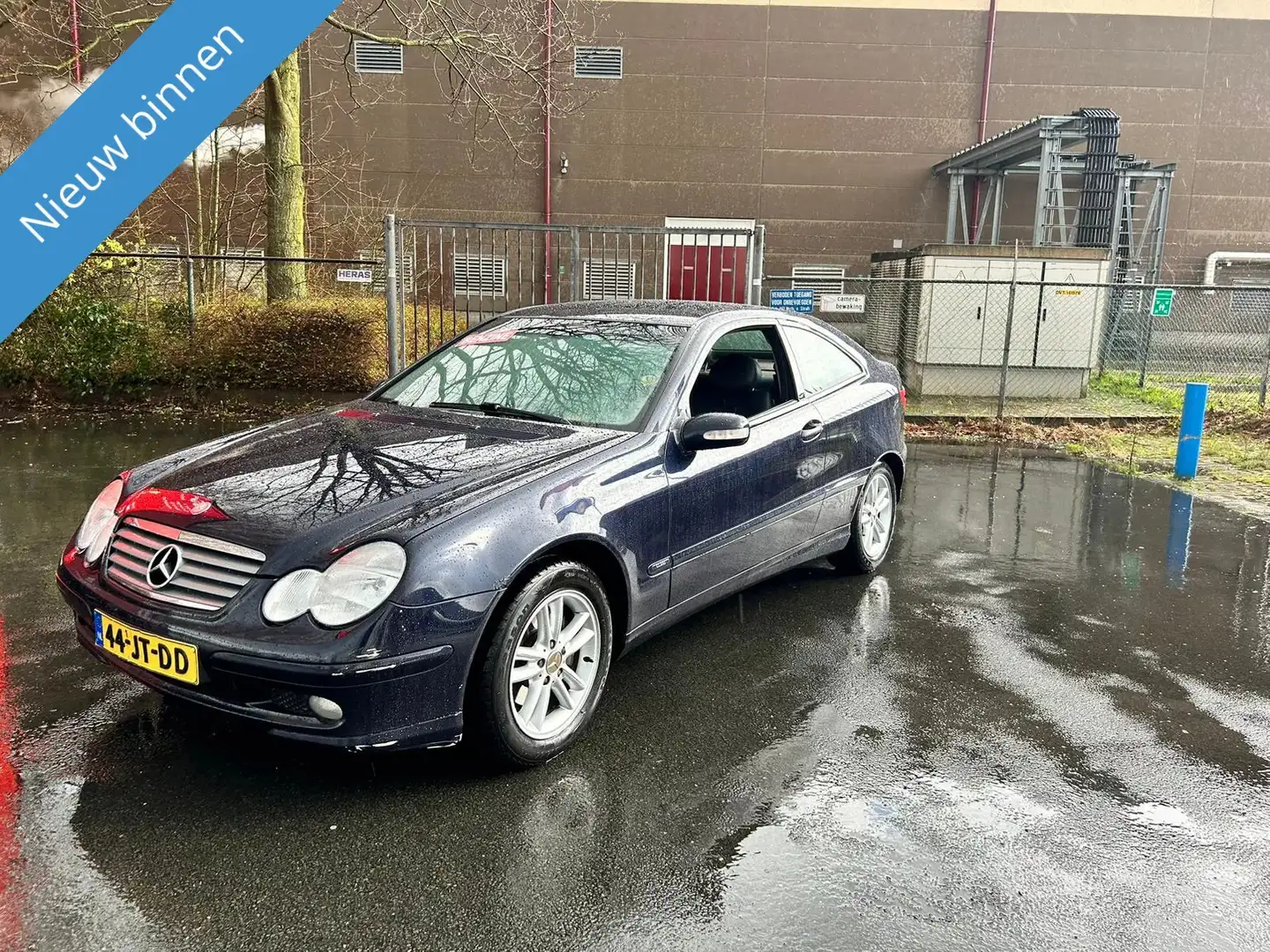 Mercedes-Benz C 180 Sportcoupé K. Class Blauw - 1