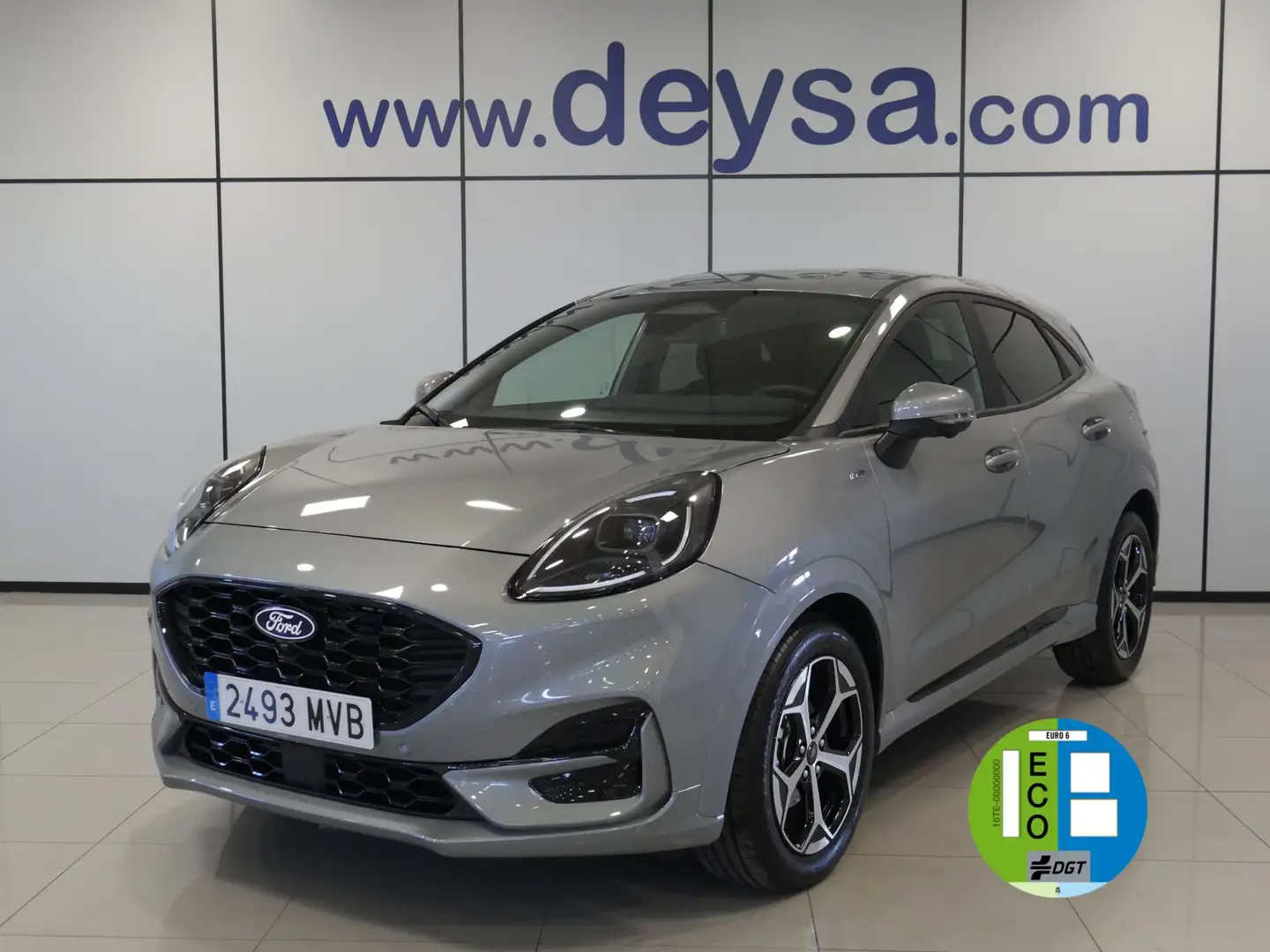 Ford Puma 1.0 EcoBoost MHEV ST-Line 125 Argent - 1