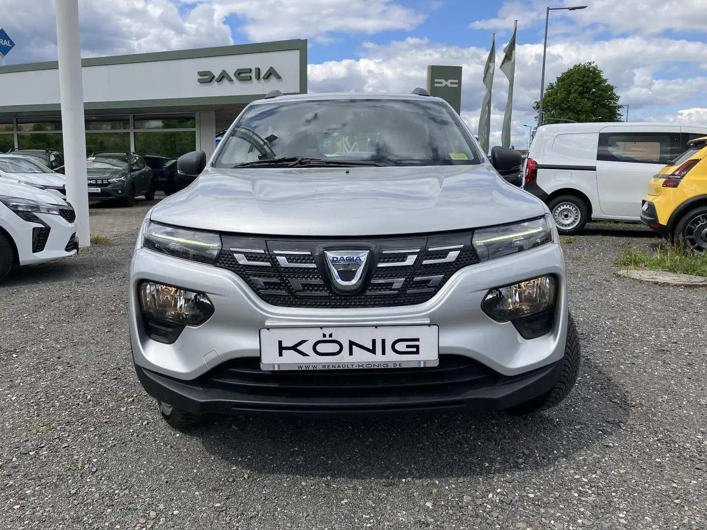 Dacia Spring Business Automatik Klima*Navi*Rückfahrcam Grau - 2