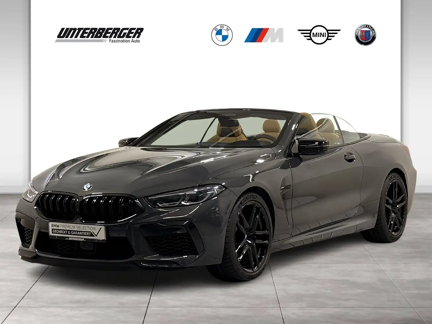 BMW M8 Cabrio M Competition ACC DA-Pro PA+ 360° HUD Grijs - 1