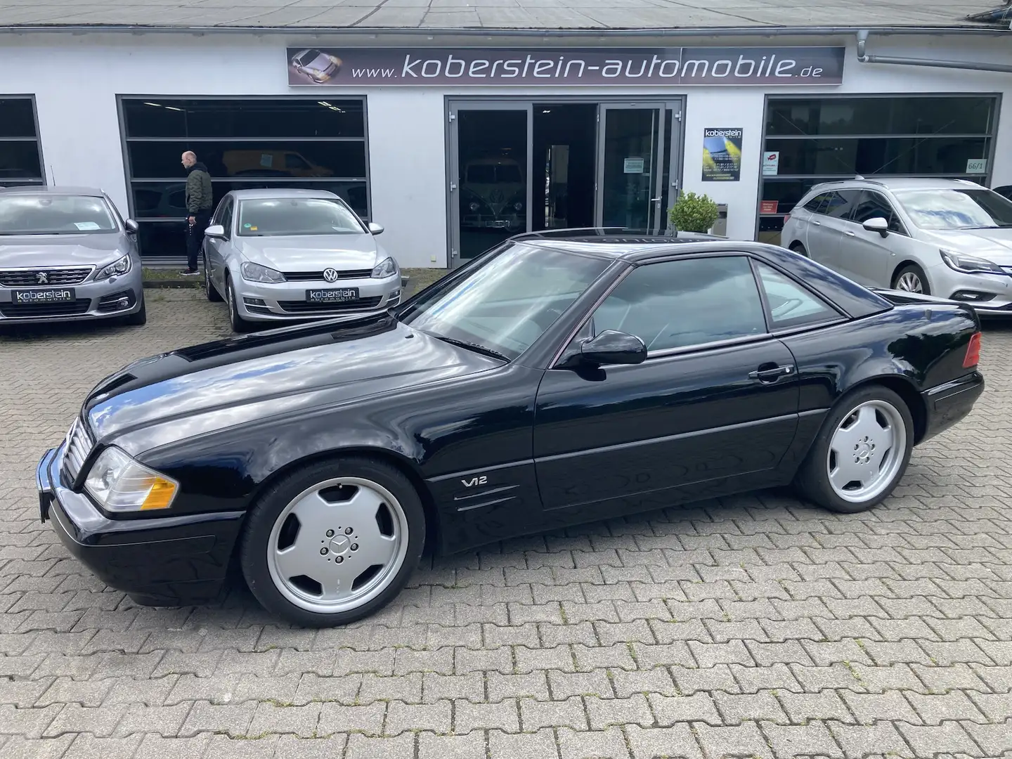 Mercedes-Benz SL 600 *schwarz Uni,Leder Nappa,top Zustand* Negru - 1