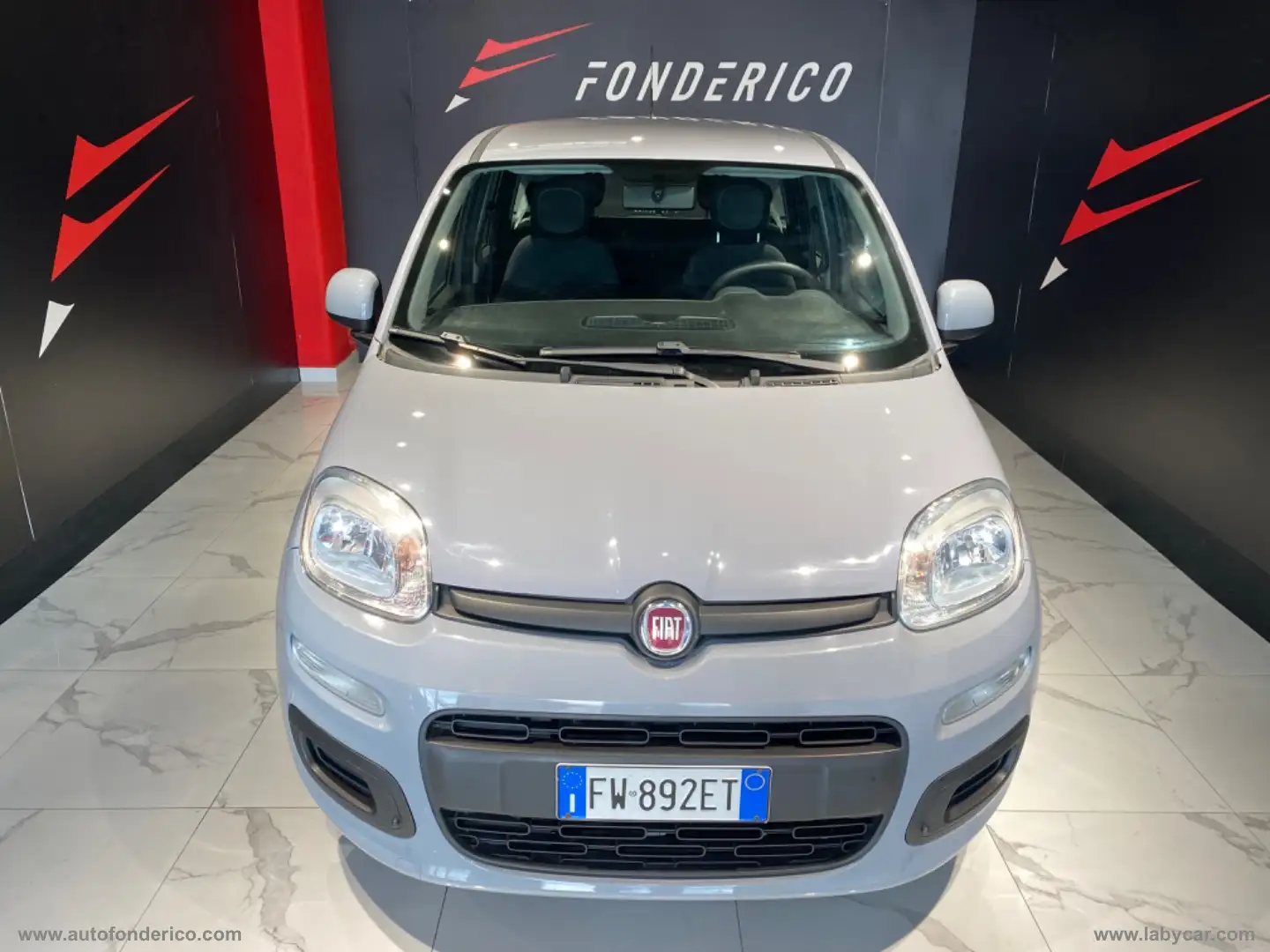 Fiat Panda 1.2 Connected by Wind Gris - 1