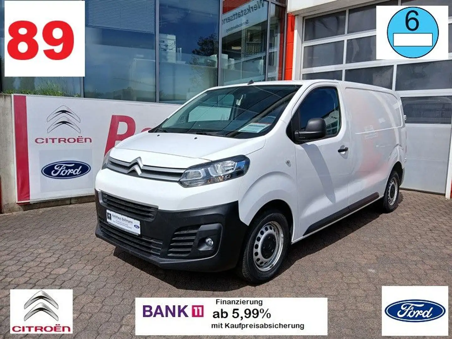 Citroen Jumpy Kasten Club M Transline Solution by WÜRTH Blanco - 1