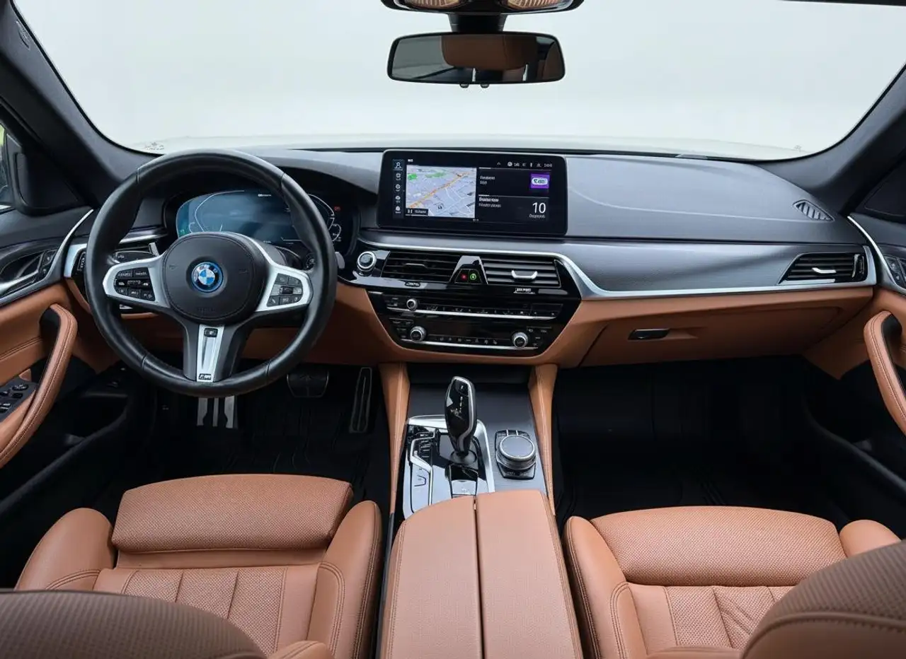 BMW 530 5-serie Touring 530e Executive M-SPORT LEER AC, миниатюра 2