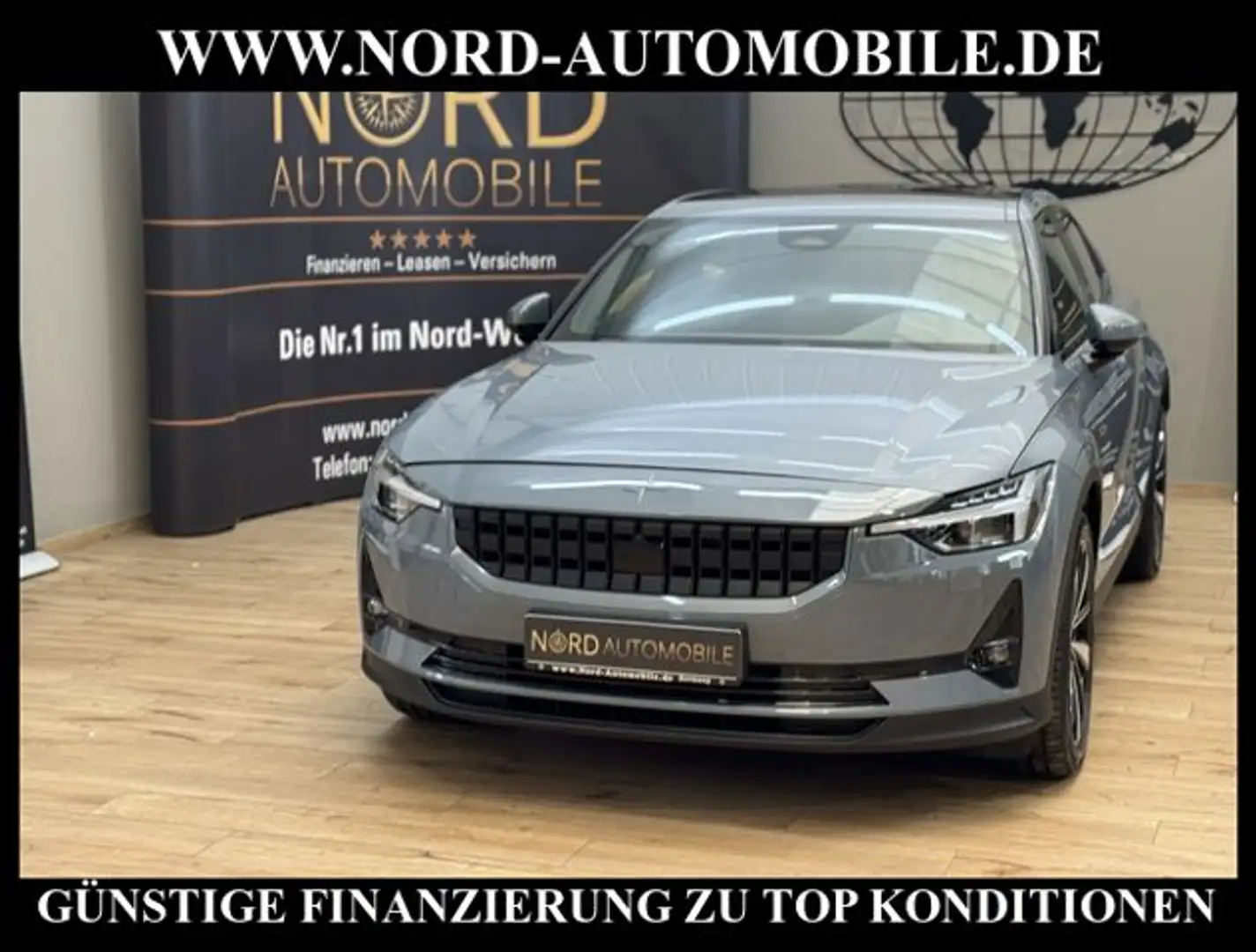 Polestar 2 Long Range DUAL AWD *PANO*PILOT*UPE:61 Gris - 1