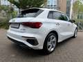 Audi A3 Sportback 30 TFSI S-Line Hybride Blanc - thumbnail 4
